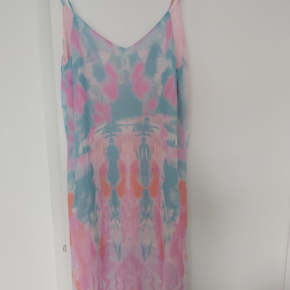 Lulus tie dye maxi dress
